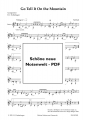Go Tell It On the Mountain (Guitar Solo) - pdf