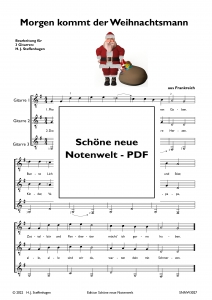 Morgen-kommt-der-Weihnachtsmann-3-Gitarren---pdf
