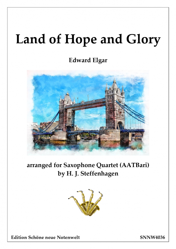 Bild 1 von Edward Elgar - Land of Hope and Glory  - Saxophone Quartet - pdf