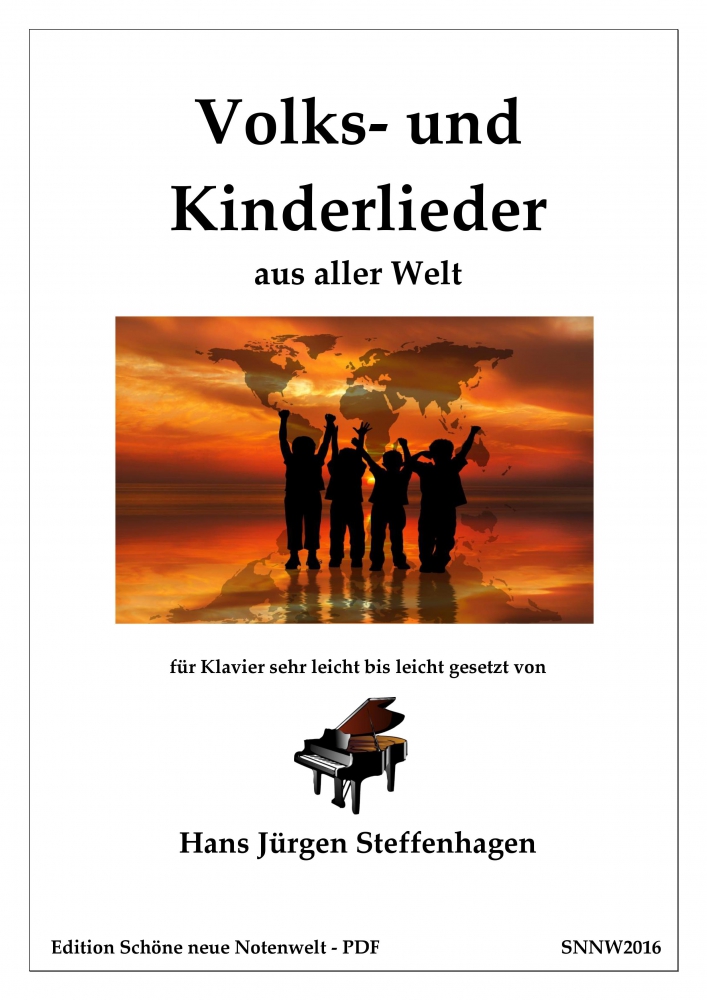 Bild 1 von Volks- und Kinderlieder aus aller Welt für Klavier - pdf