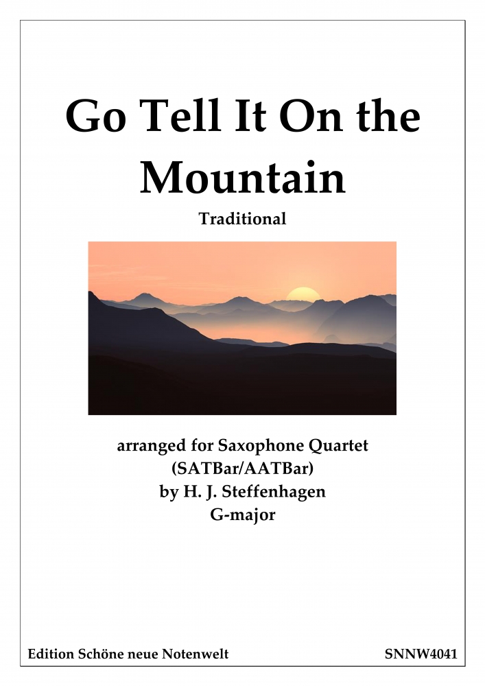 Bild 1 von Go Tell It On the Mountain (Saxophone Quartet ) - pdf
