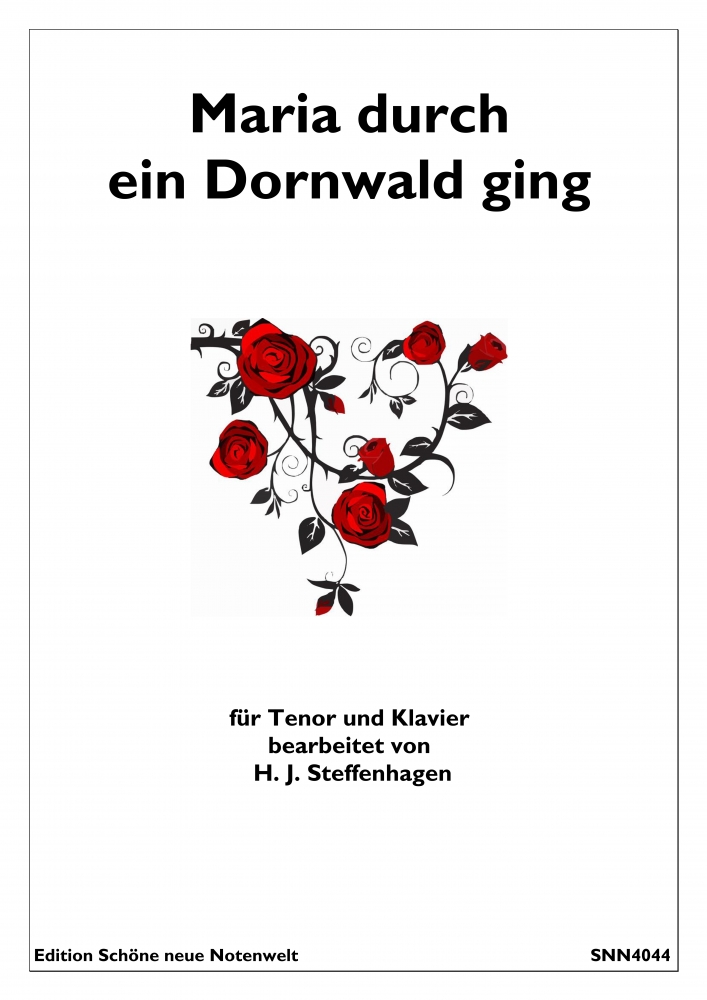 Bild 1 von Maria durch ein Dornwald ging - Gesang & Klavier pdf  / (Besetzung) Tenor & Klavier