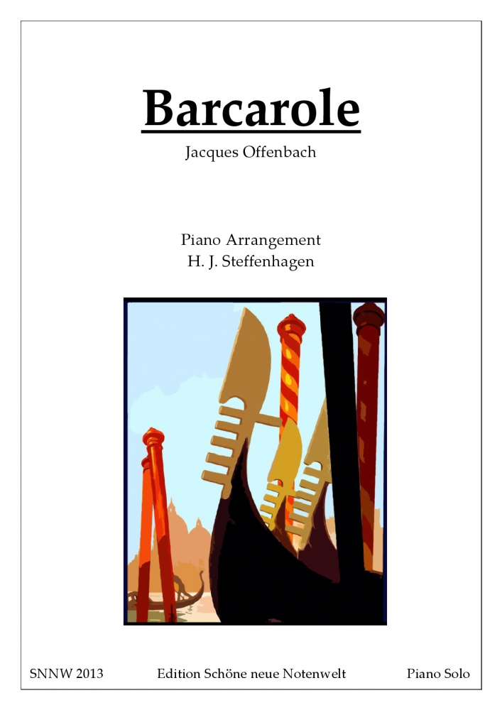 Bild 1 von Barcarole - Jacques Offenbach (Piano Solo) - pdf