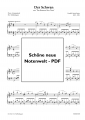 Bild 2 von Der Schwan - C. Saint-Saëns  1835 - 1921 (Piano Solo) - pdf