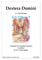 J. G. Rheinberger - DEXTERA DOMINI  - Saxophone Quartet - pdf