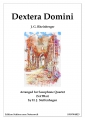 J. G. Rheinberger - DEXTERA DOMINI  - Saxophone Quartet - pdf
