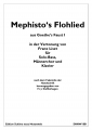 Franz Liszt - Mephisto's Flohlied aus Faust I (Bass-Solo, Männerchor & Klavier)