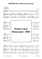 Bild 2 von We Wish You a Merry Christmas (Voice & Piano) - pdf