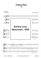 Bild 1 von Evening Rise  (Chor-SAB) - pdf