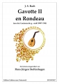 Bach - Gavotte en Rondeau (arr. für Gitarre) - pdf
