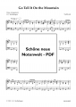 Bild 1 von Go Tell It On the Mountain (Piano Solo) - pdf