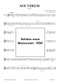 Bild 4 von W. A. Mozart - AVE VERUM  - Saxophone Quartet - pdf