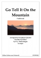 Go Tell It On the Mountain (Saxophone Quartet ) - pdf