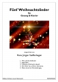 Bild 1 von Fünf Weihnachtslieder für Gesang und Klavier - pdf