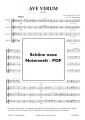 Bild 2 von W. A. Mozart - AVE VERUM  - Saxophone Quartet - pdf