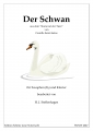 Bild 1 von Der Schwan - C. Saint-Saëns  1835 - 1921 (Saxophon in Es & Piano ) - pdf