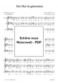 Der Mai ist gekommen (Chor-SAB) - pdf