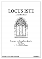 Anton Bruckner - LOCUS ISTE - Saxophone Quartet - pdf