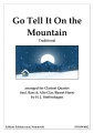 Go Tell It On the Mountain (Clarinet Quartet ) - pdf