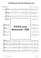 O Heiland reiss die Himmel auf (Chor-SATB) - pdf